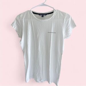 Calvin Klein white tee